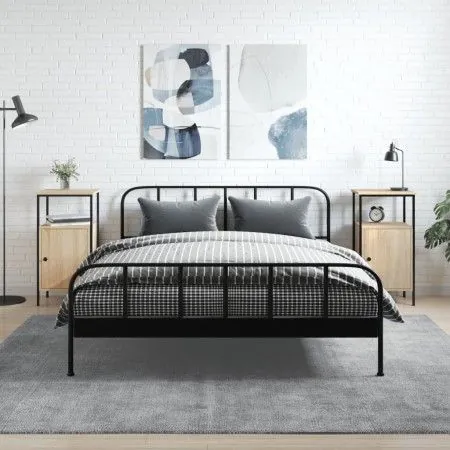 Nachttische 2 Stk. Ingenieurholz Sonoma Eiche 41x31x80 cm von vidaXL, Nachttische - Ref: Foro24-825926, Preis: 72,87 €, Rabat...