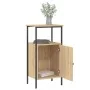 Bedside tables 2 units engineered wood Sonoma oak 41x31x80 cm by vidaXL, Nightstands - Ref: Foro24-825926, Price: 69,41 €, Di...