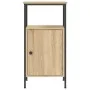 Bedside tables 2 units engineered wood Sonoma oak 41x31x80 cm by vidaXL, Nightstands - Ref: Foro24-825926, Price: 69,41 €, Di...