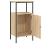 Bedside tables 2 units engineered wood Sonoma oak 41x31x80 cm by vidaXL, Nightstands - Ref: Foro24-825926, Price: 69,41 €, Di...