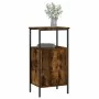 Nachttische 2 Stück, Holzwerkstoff, geräucherte Eiche, 41 x 31 x 80 cm von vidaXL, Nachttische - Ref: Foro24-825928, Preis: 5...