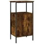 Nachttische 2 Stück, Holzwerkstoff, geräucherte Eiche, 41 x 31 x 80 cm von vidaXL, Nachttische - Ref: Foro24-825928, Preis: 5...