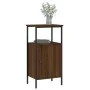 Bedside tables 2 units engineered wood brown oak 41x31x80 cm by vidaXL, Nightstands - Ref: Foro24-825932, Price: 67,65 €, Dis...