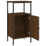Nachttische 2 Stück Ingenieurholz braune Eiche 41x31x80 cm von vidaXL, Nachttische - Ref: Foro24-825932, Preis: 67,77 €, Raba...