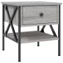 Bedside table 2 pcs Sonoma gray engineered wood 40x42x45 cm by vidaXL, Nightstands - Ref: Foro24-825960, Price: 78,18 €, Disc...