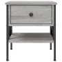 Bedside table 2 pcs Sonoma gray engineered wood 40x42x45 cm by vidaXL, Nightstands - Ref: Foro24-825960, Price: 78,18 €, Disc...