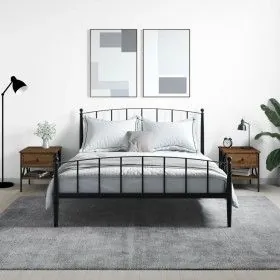 Nachttische, 2 Stück, Eichenbraun, Holzwerkstoff, 40 x 42 x 45 cm von vidaXL, Nachttische - Ref: Foro24-825962, Preis: 78,13 ...