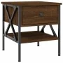 Mesitas noche 2 uds madera ingeniería marrón roble 40x42x45 cm de vidaXL, Mesitas de noche - Ref: Foro24-825962, Precio: 78,1...