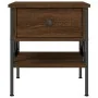 Nightstands 2 pcs oak brown engineered wood 40x42x45 cm by vidaXL, Nightstands - Ref: Foro24-825962, Price: 78,12 €, Discount: %