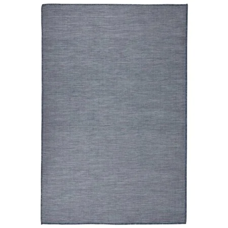 Blauer flachgewebter Outdoor-Teppich 120x170 cm von vidaXL, Teppiche - Ref: Foro24-340795, Preis: 35,44 €, Rabatt: %