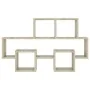 Autoförmiges Wandregal aus Eichenholz, 82 x 15 x 51 cm von vidaXL, Regale und Regale - Ref: Foro24-807253, Preis: 28,06 €, Ra...