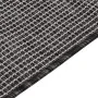 Grauer flachgewebter Outdoor-Teppich 120x170 cm von vidaXL, Teppiche - Ref: Foro24-340774, Preis: 37,85 €, Rabatt: %
