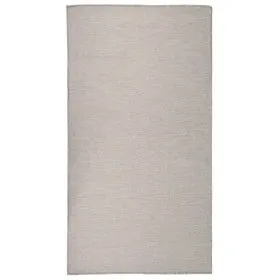 Alfombra de exterior de tejido plano gris taupe 80x150 cm de vidaXL, Alfombras - Ref: Foro24-340778, Precio: 25,35 €, Descuen...
