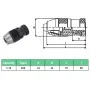 MT2-B16 Schnellspannbohrfutter, Spannbereich 13 mm von vidaXL, Bohrfutter - Ref: Foro24-146695, Preis: 37,17 €, Rabatt: %