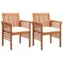 Garten-Esszimmerstühle 2 Stk. mit Kissen aus massivem Akazienholz von vidaXL, Gartenstühle - Ref: Foro24-45965, Preis: 210,81...