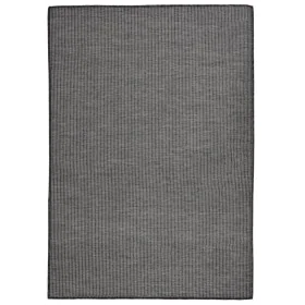 Gray flat weave outdoor rug 140x200 cm by vidaXL, Rugs - Ref: Foro24-340776, Price: 58,65 €, Discount: %