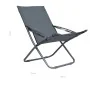 Sillas de playa plegables 2 unidades tela gris de vidaXL, Sillas de jardín - Ref: Foro24-47905, Precio: 105,14 €, Descuento: %
