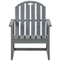 Sillones de jardín 2 unidades madera maciza de acacia gris de vidaXL, Sillas de jardín - Ref: Foro24-312419, Precio: 178,52 €...