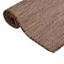 Alfombra de exterior de tejido plano marrón 140x200 cm de vidaXL, Alfombras - Ref: Foro24-340789, Precio: 49,37 €, Descuento: %