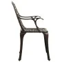 Garden chairs 4 units cast aluminum bronze by vidaXL, Garden chairs - Ref: Foro24-315571, Price: 503,70 €, Discount: %