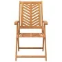 Reclining garden chairs 3 pcs solid acacia wood by vidaXL, Garden chairs - Ref: Foro24-362232, Price: 263,44 €, Discount: %