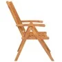 Reclining garden chairs 3 pcs solid acacia wood by vidaXL, Garden chairs - Ref: Foro24-362232, Price: 263,44 €, Discount: %