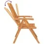 Liegende Gartenstühle 3 Stück aus massivem Akazienholz von vidaXL, Gartenstühle - Ref: Foro24-362232, Preis: 258,32 €, Rabatt: %