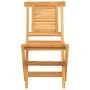 Klappbare Gartenstühle, 2 Stück, massives Teakholz, 47 x 63 x 90 cm von vidaXL, Gartenstühle - Ref: Foro24-362755, Preis: 175...