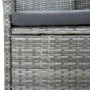 Sillas de comedor de jardín 4 unidades ratán sintético gris de vidaXL, Sillas de jardín - Ref: Foro24-316696, Precio: 318,57 ...