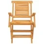 Sillas de jardín plegables 2 uds madera maciza teca 56x63x90 cm de vidaXL, Sillas de jardín - Ref: Foro24-362756, Precio: 187...