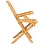 Sillas de jardín plegables 2 uds madera maciza teca 56x63x90 cm de vidaXL, Sillas de jardín - Ref: Foro24-362756, Precio: 187...