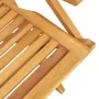 Sillas de jardín plegables 2 uds madera maciza teca 56x63x90 cm de vidaXL, Sillas de jardín - Ref: Foro24-362756, Precio: 187...