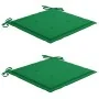 Sillas de jardín con cojines 2 unidades madera maciza de acacia de vidaXL, Sillas de jardín - Ref: Foro24-3061177, Precio: 14...