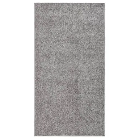 Alfombra de pelo corto gris 80x150 cm de vidaXL, Alfombras - Ref: Foro24-340313, Precio: 28,88 €, Descuento: %