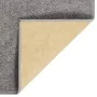 Alfombra de pelo corto gris 80x150 cm de vidaXL, Alfombras - Ref: Foro24-340313, Precio: 28,88 €, Descuento: %