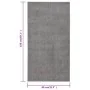 Alfombra de pelo corto gris 80x150 cm de vidaXL, Alfombras - Ref: Foro24-340313, Precio: 28,88 €, Descuento: %