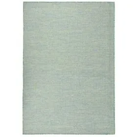 Outdoor flat weave turquoise rug 140x200 cm by vidaXL, Rugs - Ref: Foro24-340804, Price: 64,17 €, Discount: %