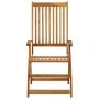6 Stück klappbare Gartenstühle und Kissen aus massivem Akazienholz von vidaXL, Gartenstühle - Ref: Foro24-3064126, Preis: 472...