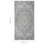 Blau gestreifter flachgewebter Outdoor-Teppich 100x200 cm von vidaXL, Teppiche - Ref: Foro24-340829, Preis: 38,94 €, Rabatt: %