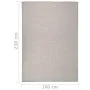 Taupe gray flat weave outdoor rug 140x200 cm by vidaXL, Rugs - Ref: Foro24-340783, Price: 69,93 €, Discount: %