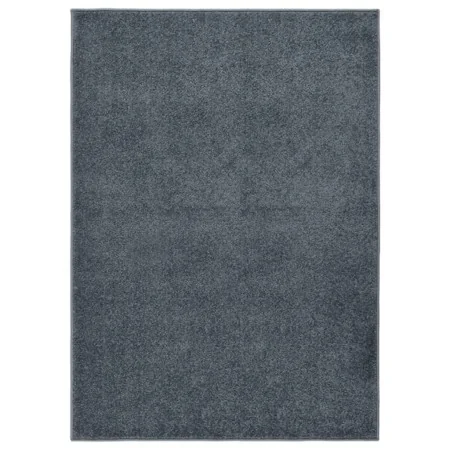 Alfombra de pelo corto gris antracita 140x200 cm de vidaXL, Alfombras - Ref: Foro24-340308, Precio: 62,58 €, Descuento: %