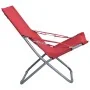 Sillas de playa plegables 2 unidades tela rojo von vidaXL, Gartenstühle - Ref: Foro24-47904, Preis: 110,62 €, Rabatt: %