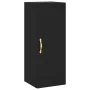 Schwarzer Wandschrank 34,5x34x90 cm von vidaXL, Sideboards - Ref: Foro24-828837, Preis: 47,44 €, Rabatt: %
