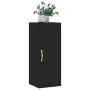 Schwarzer Wandschrank 34,5x34x90 cm von vidaXL, Sideboards - Ref: Foro24-828837, Preis: 47,44 €, Rabatt: %