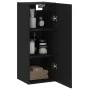 Schwarzer Wandschrank 34,5x34x90 cm von vidaXL, Sideboards - Ref: Foro24-828837, Preis: 47,44 €, Rabatt: %