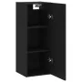 Schwarzer Wandschrank 34,5x34x90 cm von vidaXL, Sideboards - Ref: Foro24-828837, Preis: 47,44 €, Rabatt: %