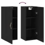 Schwarzer Wandschrank 34,5x34x90 cm von vidaXL, Sideboards - Ref: Foro24-828837, Preis: 47,44 €, Rabatt: %