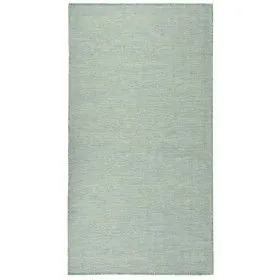 Türkisfarbener, flach gewebter Outdoor-Teppich, 140 x 200 cm von vidaXL, Teppiche - Ref: Foro24-340803, Preis: 51,64 €, Rabat...