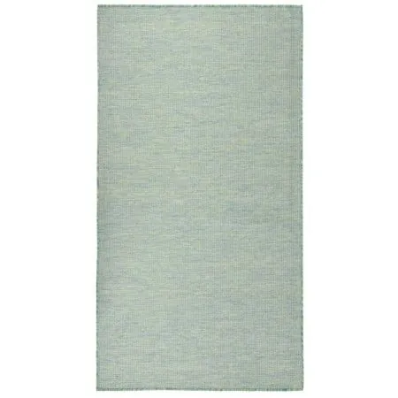 Türkisfarbener, flach gewebter Outdoor-Teppich, 140 x 200 cm von vidaXL, Teppiche - Ref: Foro24-340803, Preis: 54,04 €, Rabat...