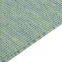 Türkisfarbener, flach gewebter Outdoor-Teppich, 140 x 200 cm von vidaXL, Teppiche - Ref: Foro24-340803, Preis: 54,04 €, Rabat...